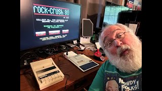 Sinclair ZX80 in COLOR - Rock Crush 80 - Chroma 80 - 8bit Vintage Computer - Retrogaming