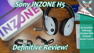 Sony INZONE H5 Review - An Excellent Midrange Wireless Headset For PC and PS5!