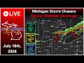 Michigan Severe Weather Coverage July 18th 2026