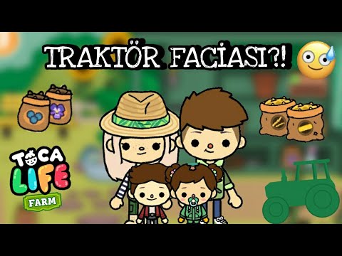Tarlaya Gittik?! 🌾🚜 {Çiftlik vlog 2} Toca Life World Türkçe / Toca Life King
