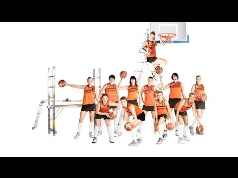 Mecz koszykówki kobiet Dekorex Pabianice - TS Ostrovia Ostrów Wlkp.- 1 połowa meczu