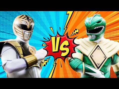 White Ranger vs Green Ranger (Original Song) Music Video