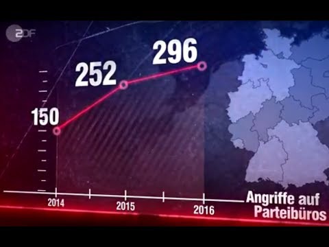 Angriffe auf Parteibüros - Frontal 21 | ZDF