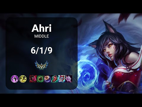 Ahri vs T1 Faker Sylas MIDDLE - KR CHALLENGER Patch 15.10