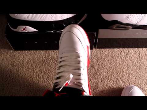 Thumbnail for Air Jordan V/5 Retro "Fire Reds" (2006) by Shev