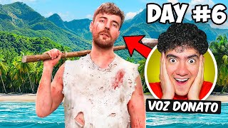 DOBLE LA VOZ DE MRBEAST EN SU CANAL !! - TheDonato