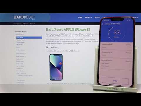 Apple iPhone 13 - AnTuTu Storage Speed Test | Write & Read Benchmark