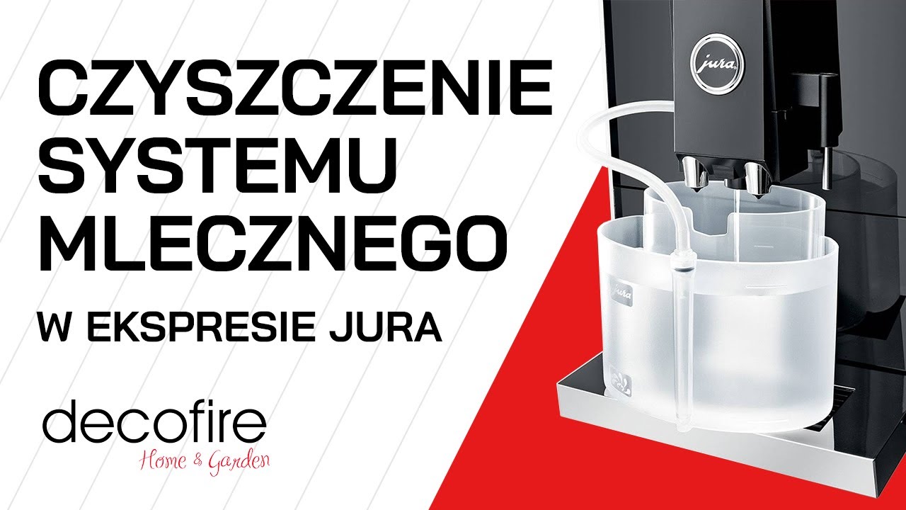 ☕️ Czyszczenie systemu mlecznego w ekspresie Jura | DECOFIRE