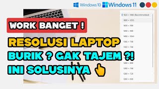 Download lagu 🔥CARA MENGATUR RESOLUSI TAMPILAN LAYAR LAPTOP AGAR TIDAK BURIK - WINDOWS 11 & WINDOWS 10 (AMD/INTEL) mp3 Download lagu 🔥CARA MENGATUR RESOLUSI TAMPILAN LAYAR LAPTOP AGAR TIDAK BURIK - WINDOWS 11 & WINDOWS 10 (AMD/INTEL) mp3