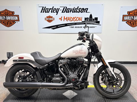 2026 FXLRS Harley-Davidson® Low Rider® S White Onyx Pearl Black Trim