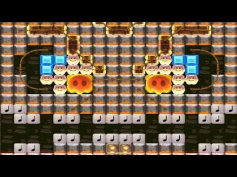 POW WOW - Thwomp's Dungeon by Cel - Super Mario Maker - No Commentary 1bq
