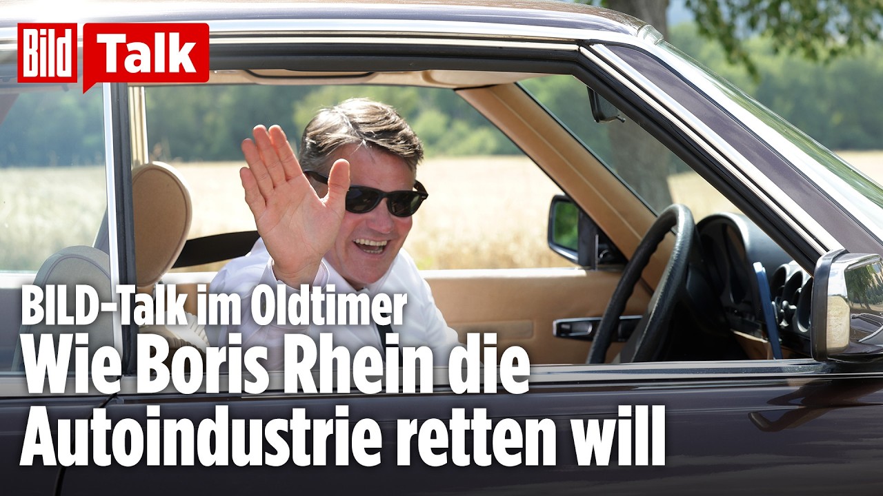 Verbrenner-Aus, E-Fuels und E-Mobilität: Boris Rhein über die deutsche Autoindustrie | BILD TALK