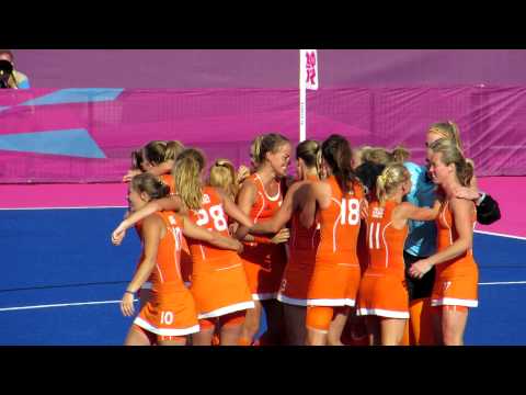 Netherlands v New Zealand Womens Hockey Semi Final London Olympics 2012