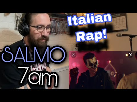 METALHEAD REACTS| SALMO - 7-AM - ITALIAN RAP!!! Barrrssss