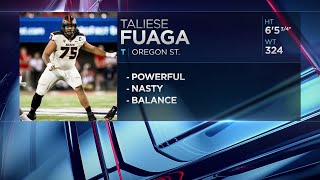 Saints pick OT Taliese Fuaga 14th | 2024 NFL Draft