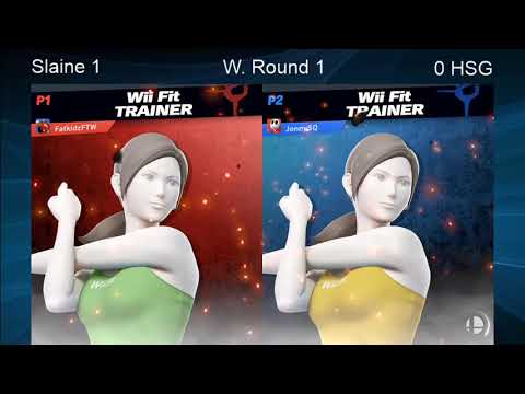 CWA Wifi Weekly 37 - Fatkid (Wii Fit Trainer) vs JonnySQ (Wii Fit, Mii Gunner) Winners Round 2