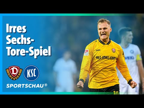 Dynamo Dresden – Karlsruher SC Highlights 2nd Bundesliga, Matchday 8 | Sportschau Football