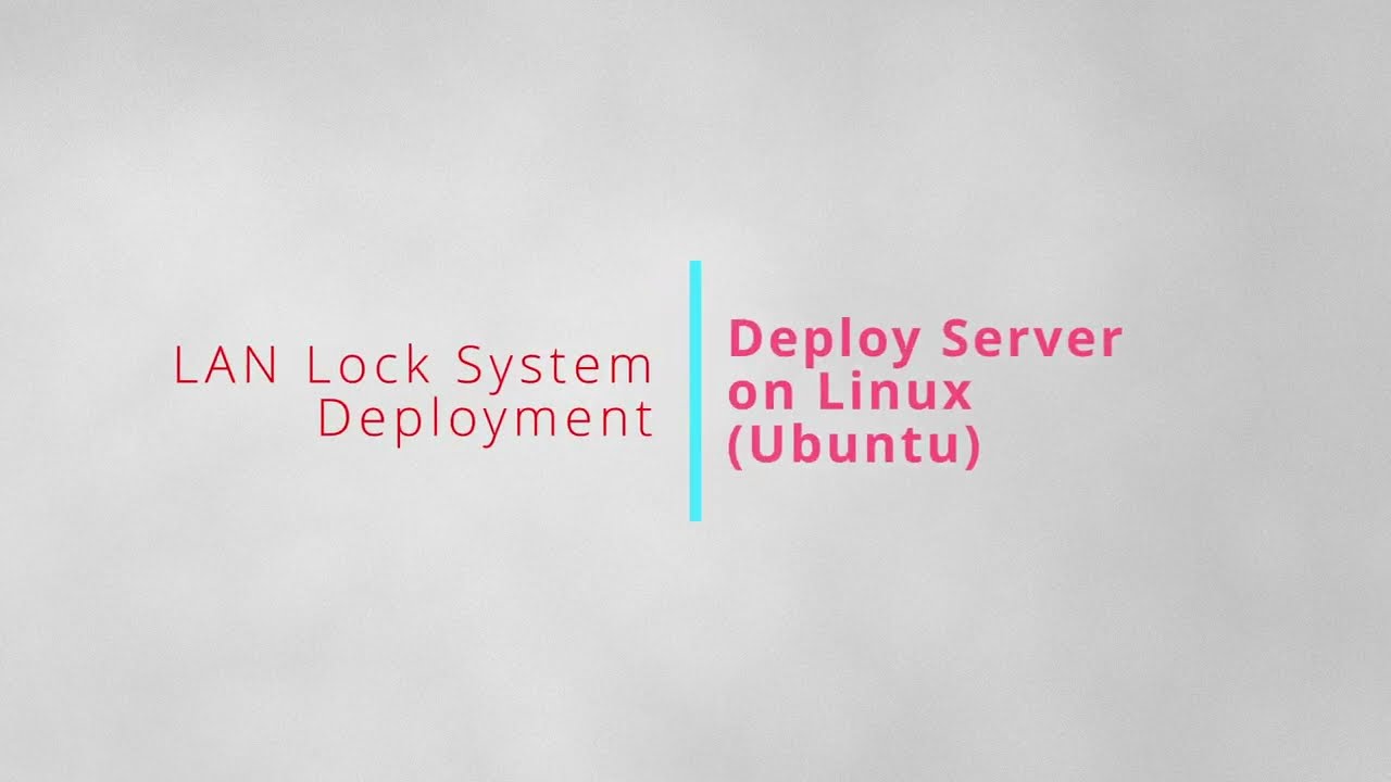 Linux Server Deployment and IP settings