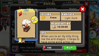 How to breed the Arid dragon in Dragonvale!