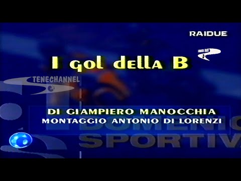 DOMENICA SPORTIVA I GOL DELLA 13 GIORNATA DI CAMPIONATO SERIE B STAGIONE 1999-00 #CASASTENE