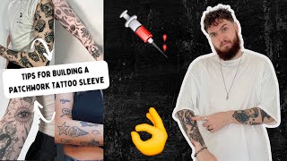 Tips For Building A Patchwork Tattoo Sleeve