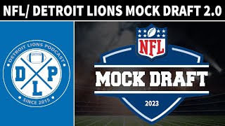 Download lagu NFL Detroit Lions Mock Draft 2 0 Detroit Lions Pod... mp3