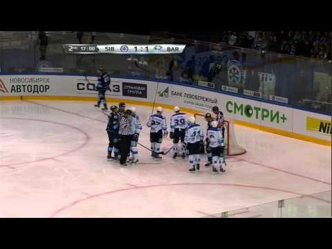 Хоккей Barys @ Sibir 09/15/2014 Highlights / Сибирь — Барыс 4:1