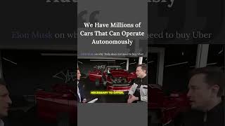 Tesla is basically building the Airbnb of transportation. #ai #tesla #elonmusk #fyp