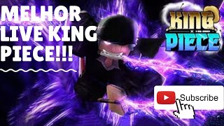 KidGamer LIVE ROBLOX  | KING PIECE E BLOX FRUITS ! (Ao vivo)