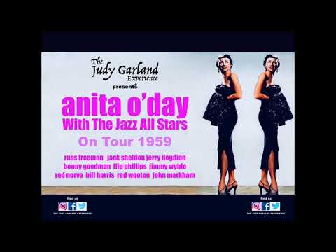 ANITA O'DAY 1959 European Tour W/ Red Norvo Flip Phillips Jack Sheldon Russ Freeman Bill Harris plus