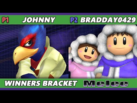 S@X 498 - Johnny (Falco) Vs. bradday0429 (Ice Climbers) Smash Melee - SSBM