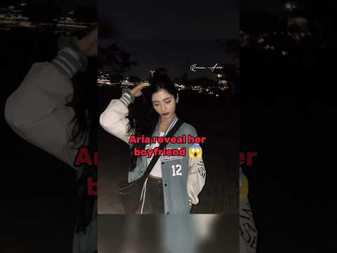 Aria reveal her boyfriend picture 😱😱|He is so fine🥵🥵| #ariaxin #aria #youtubeshorts