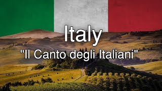 National Anthem of Italy - "Il Canto degli Italiani"
