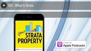 001. What Is Strata