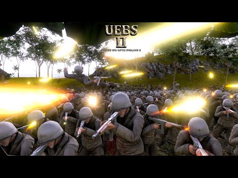 21000 Elven Huntresss VS 20000 U.S Soldiers. Ultimate Epic Battle Simulator 2  UEBS