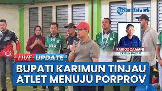 Bupati Karimun Tinjau Persiapan Agenda Porprov Kepri, Lihat Langsung Perjuangan Para Atlet Muda