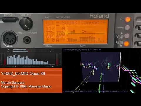 Roland SC-88 Demo Play