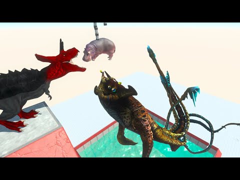 DON'T FALL TO AQUATIC PREDATORS -  Animal Revolt Battle Simulator