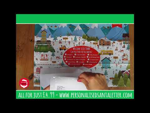 1, 2, or 3 Personalised Santa Letters, Activity Pack, Certificate, Photo, & Text - Free Delivery (Up To 58% Off) - Second Medium