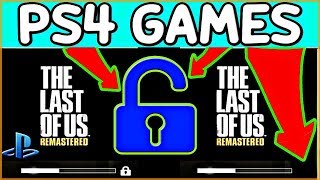 PS4 GAMES LOCKED: How To Unlock Games On Ps4 | Unlock PS4 GAMES (2019)