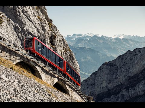 Die steilste Zahnradbahn der Welt