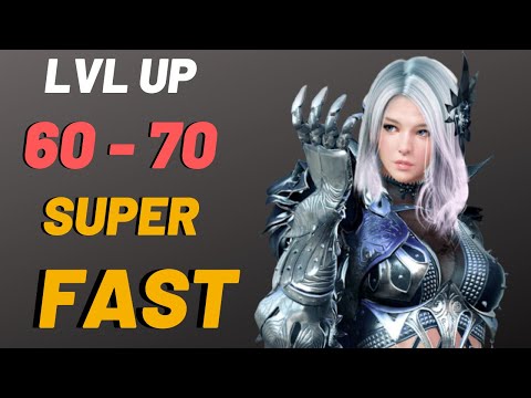 Black Desert Mobile Level 60 to 70 Fast (Up Quicker This Way)