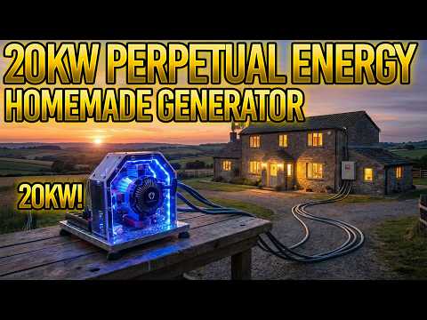 How to Build Your Own 20kW 110-220 Volt Free Energy Generator