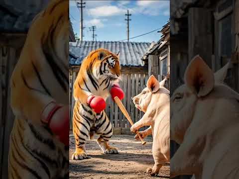 Heute wurde Fatty Juju vom General geschlagen. Eine Katze, die kochen kann. Ein niedlicher Haustier