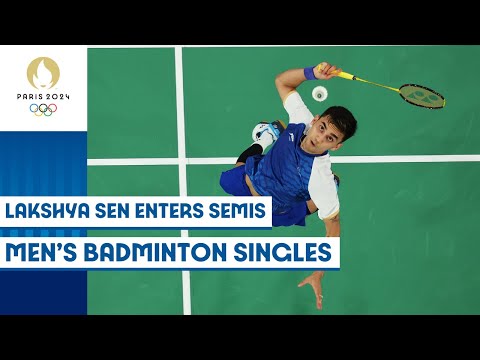 Lakshya Sen beats Chou Tien Chen in Men's Badminton Singles Quarter-Finals 🏸 | Paris 2024 Highlights