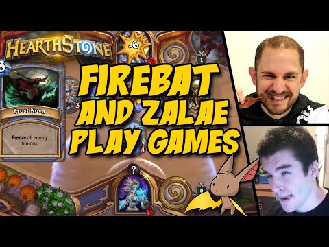 FIREBAT AND ZALAE TOGETHER AGAIN | Hearthstone | Firebat VODs