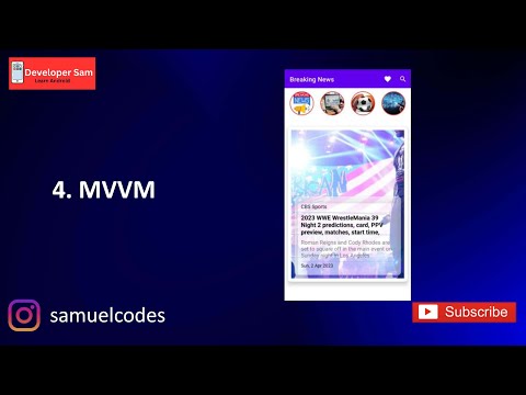 4. MVVM | News App | Retrofit | Kotlin Coroutines | MVVM | Room |
