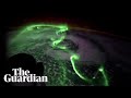 Nasa Astronaut Captures Aurora Australis From Space This One Danced And Snaked