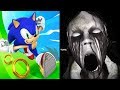 Sonic Dash Vs Slendrina The Cellar