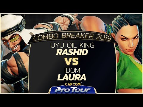UYU Oil King (Rashid) vs Idom (Laura) - Combo Breaker 2019 Day 2 Pools - CPT 2019